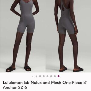 Lululemon Athletica Gray Nulux One-Piece